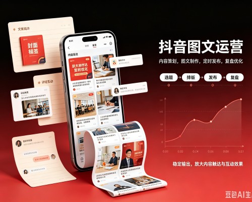 平鲁抖音图文代运营服务